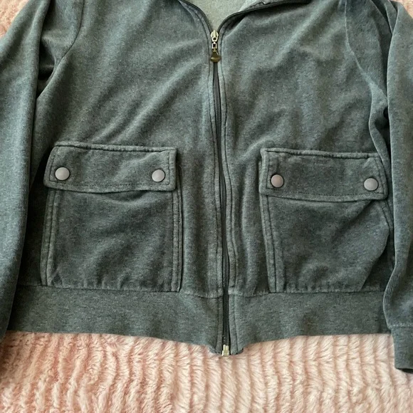 New York Laundry Gray Zip-Up Jacket and Pants Set - Picture 5 of 5